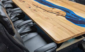 Blue river conference table